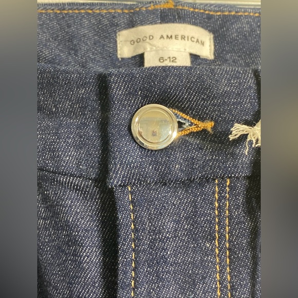 Good American x Calik Denim WOMEN’S DENIM ETHICAL BLUE 04 JEANS Sz 6-12 NEW NWT! - Picture 6 of 9
